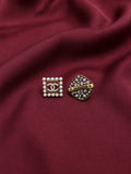 Chanel Square Pearl and Diamond Earring