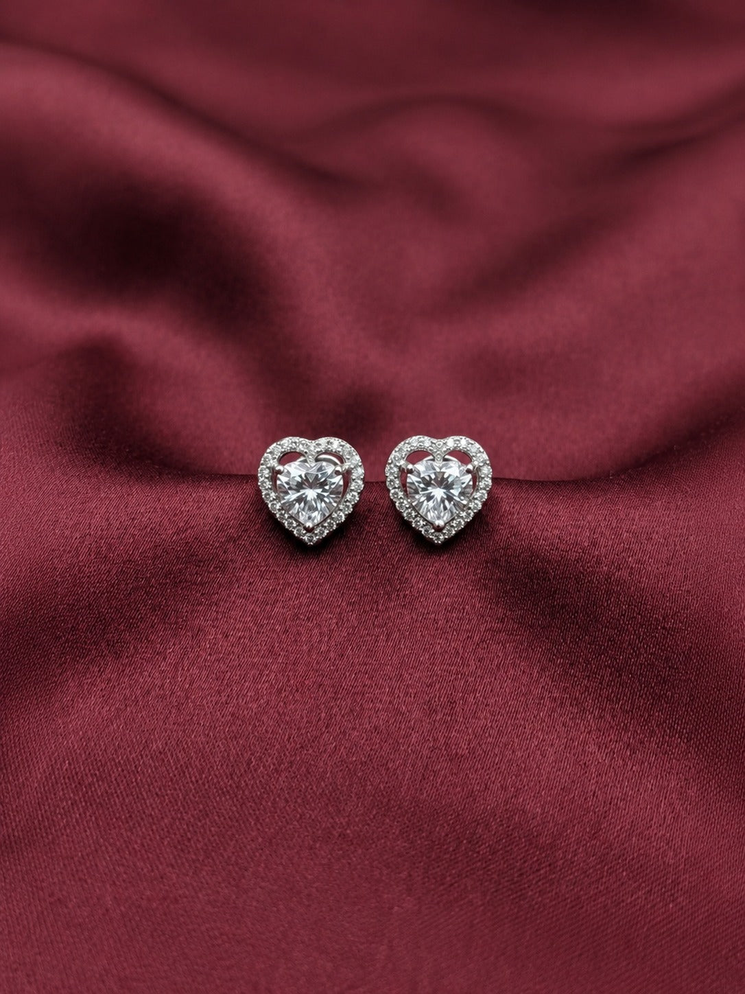 Heart Silver Crystal