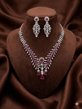 millie diamond necklace set