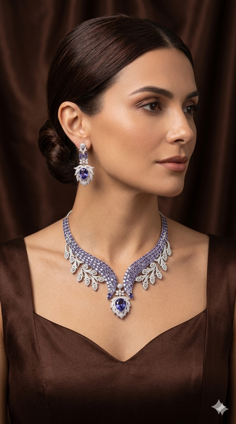 pravya AD necklace set