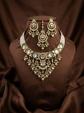 Regal Cascade Meenakari Choker Set