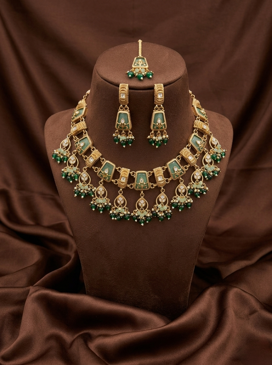 Royal Rajputi Bridal Choker Set