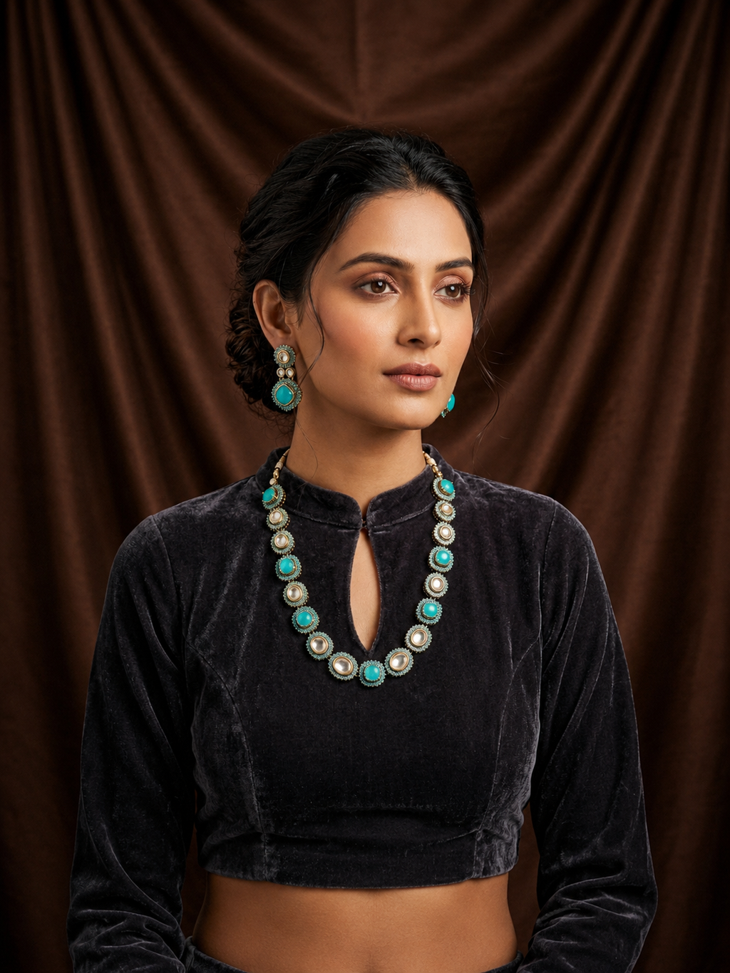 Royal Maharani Kundan Set