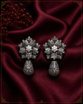 AD Silver Frost Luxury Earrings