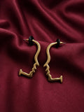 Abstract Whisper Earring