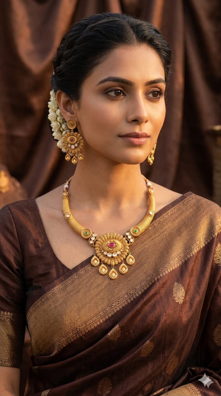 antique necklace set