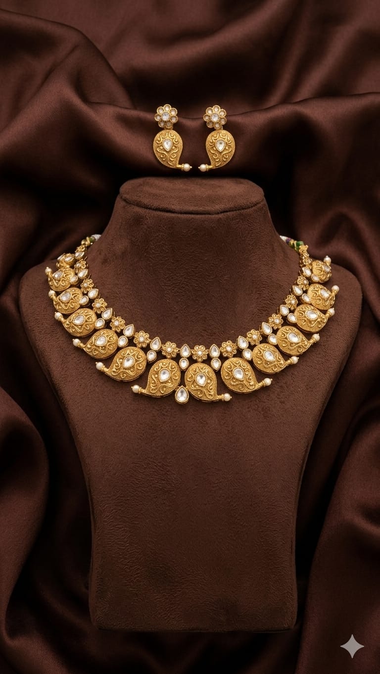 antique rajwadi paisely set