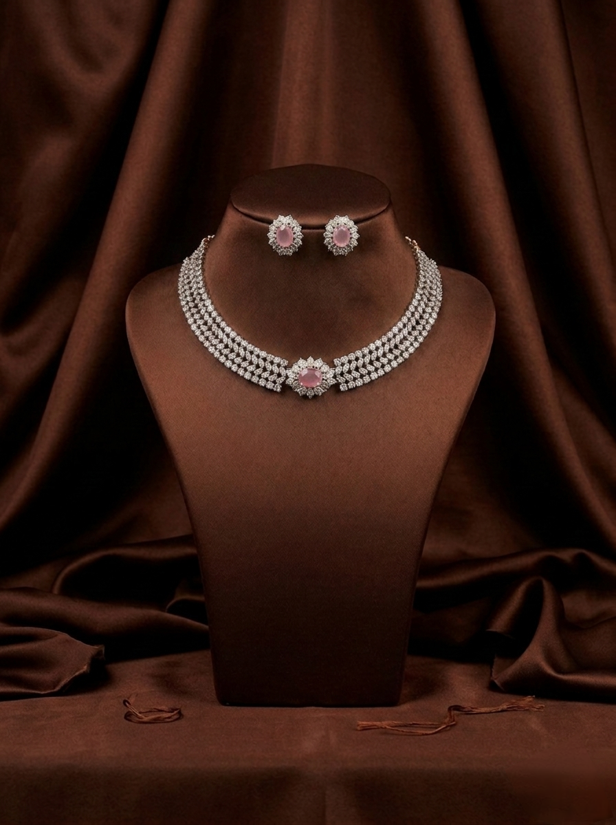 Blush Aura Chocker Set