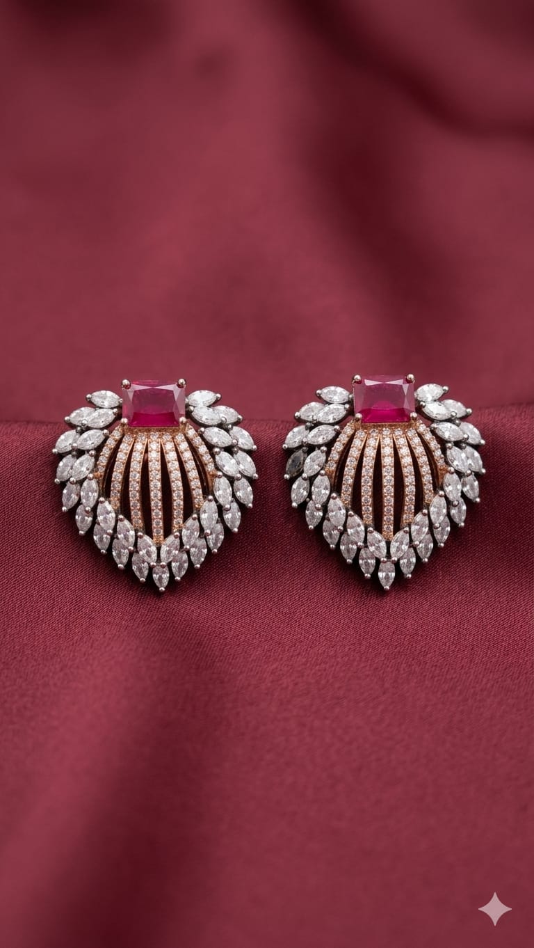 Celestial Allure Diamond Stud