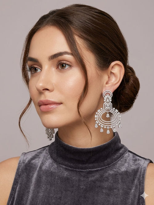AD Chandbali Statement Earrings