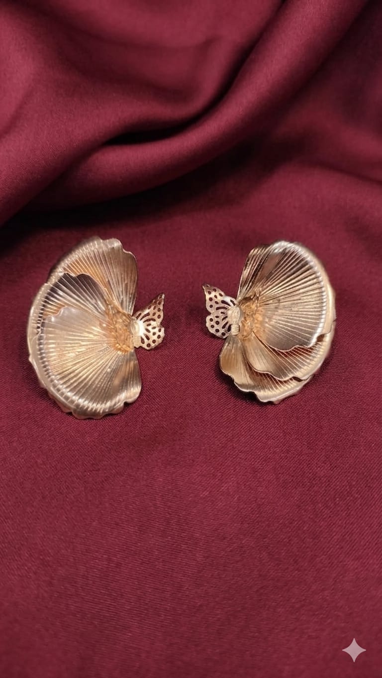 Floral Shaped Earring