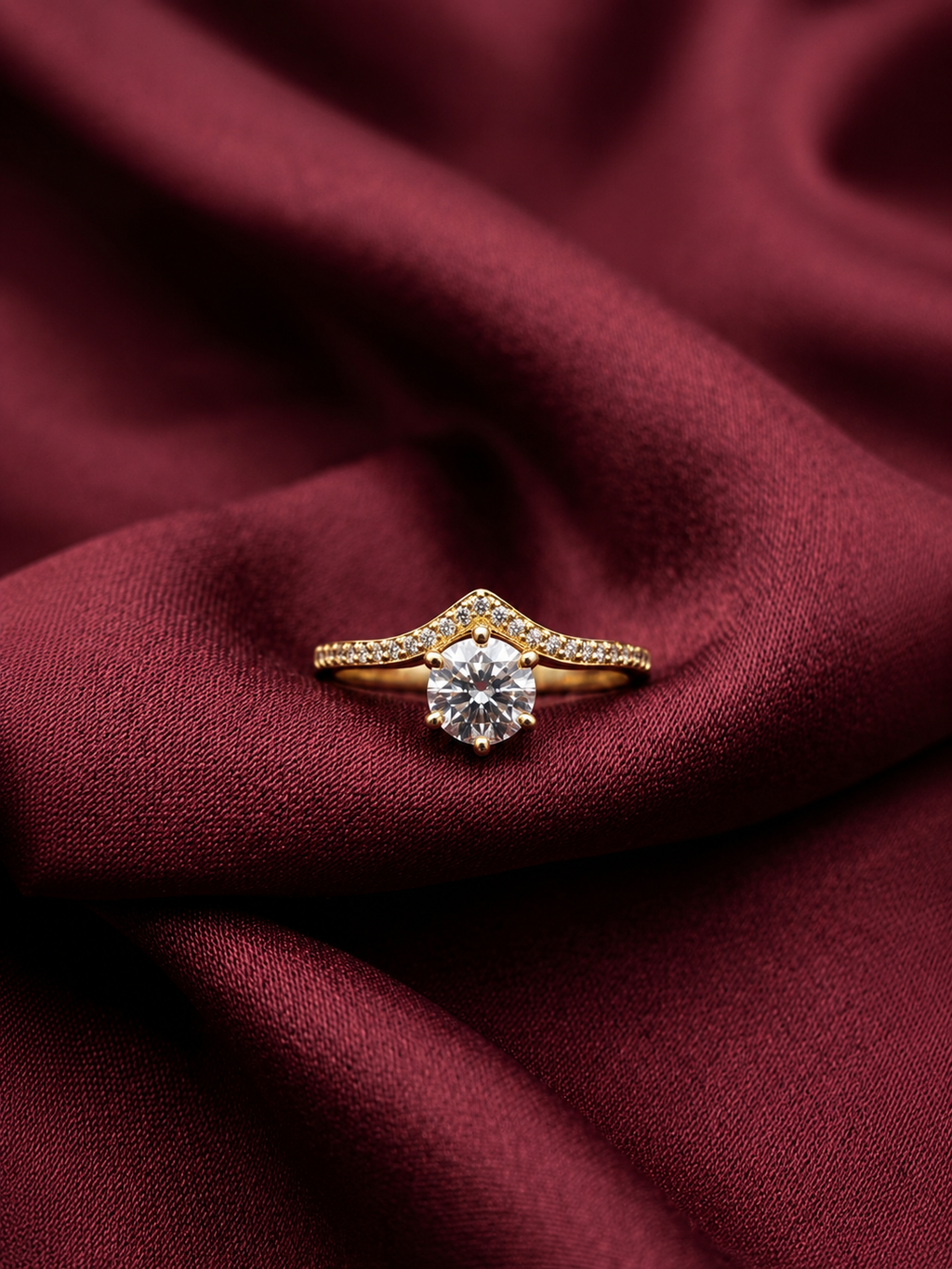 Gold Diamond Ring