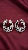 Grey Crystal Studs