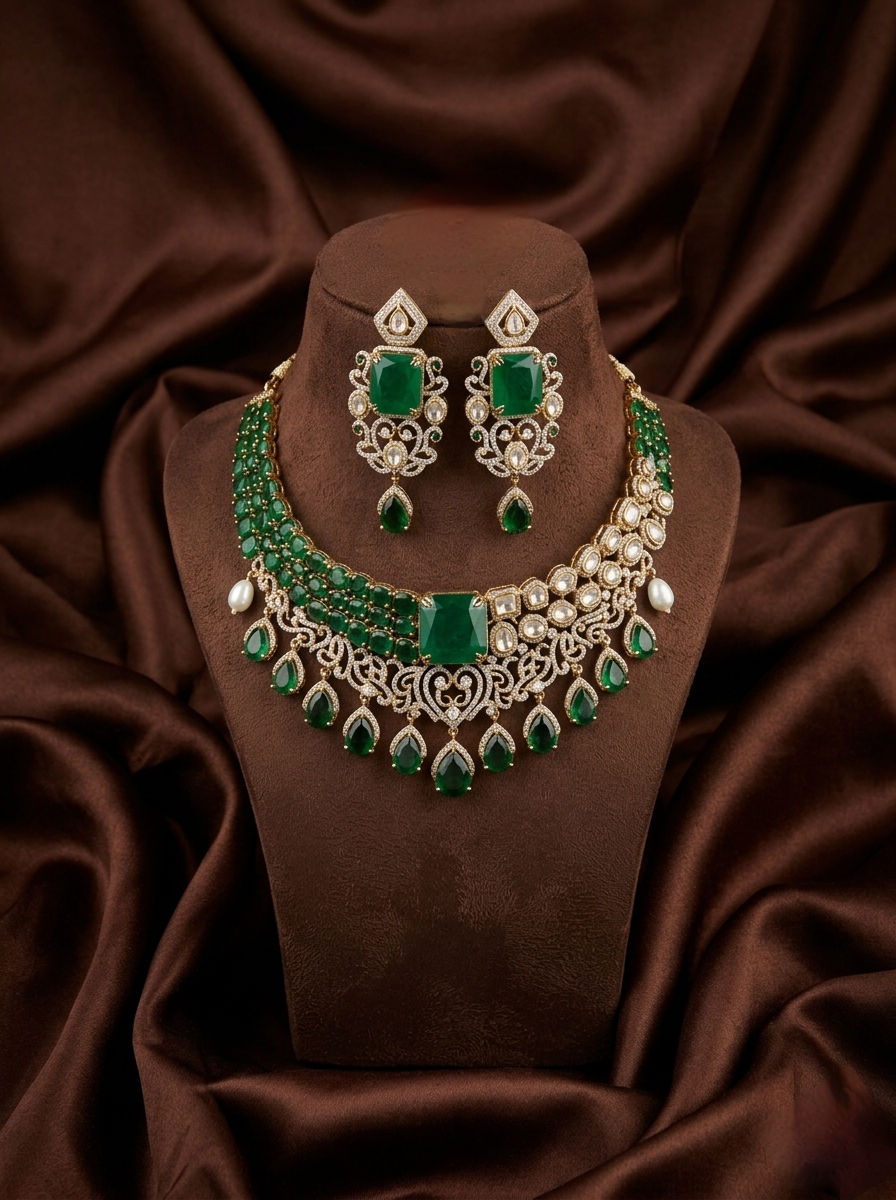 Imperial Verdant Choker Set