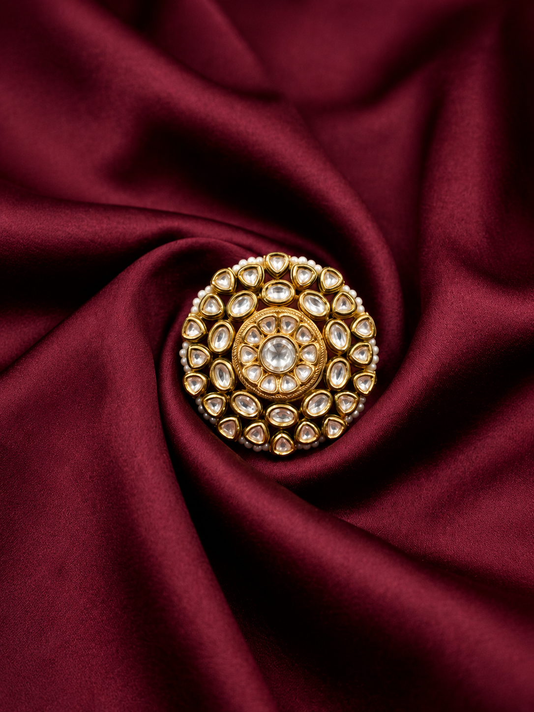 Jadau Kundan Ring