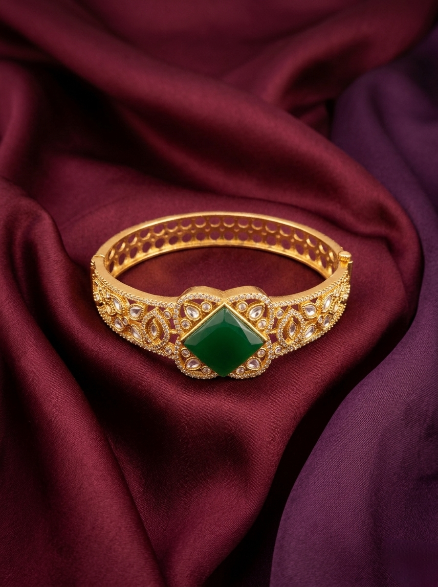 Luxe Gemstone Bangle
