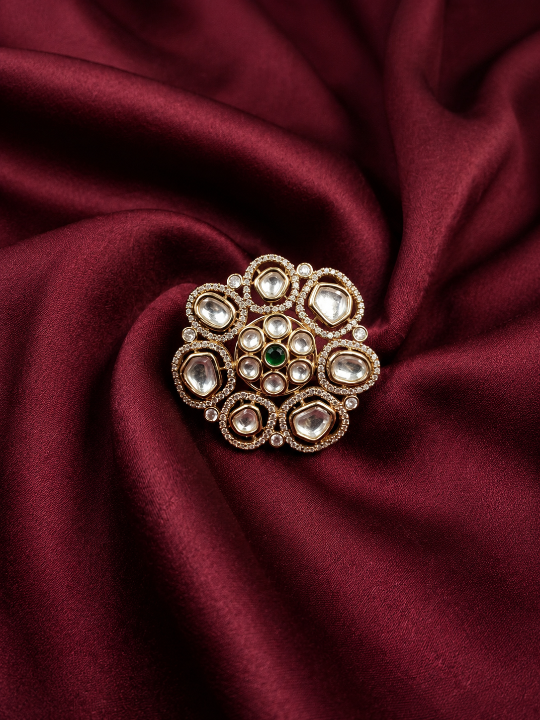 Nawabi Halo Ring