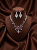 millie diamond necklace set