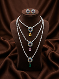 multi layered AD necklace set