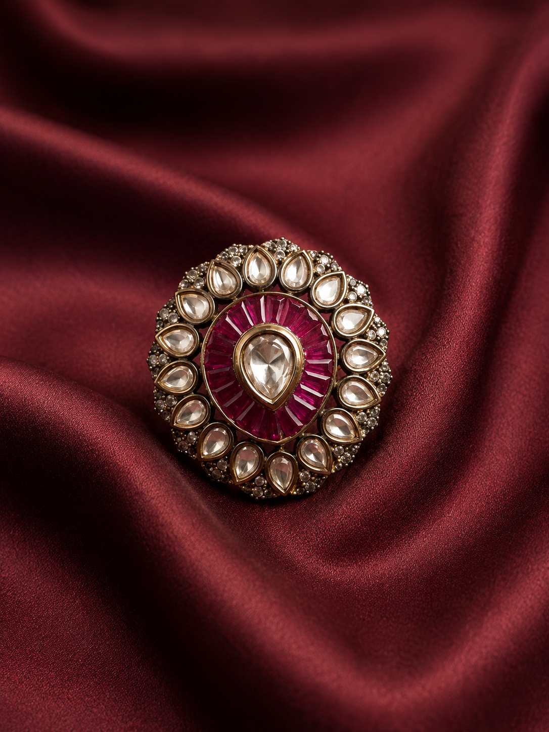 Ornate Sterling Statement Ring