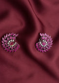 Pink Stone Zirconia Stud