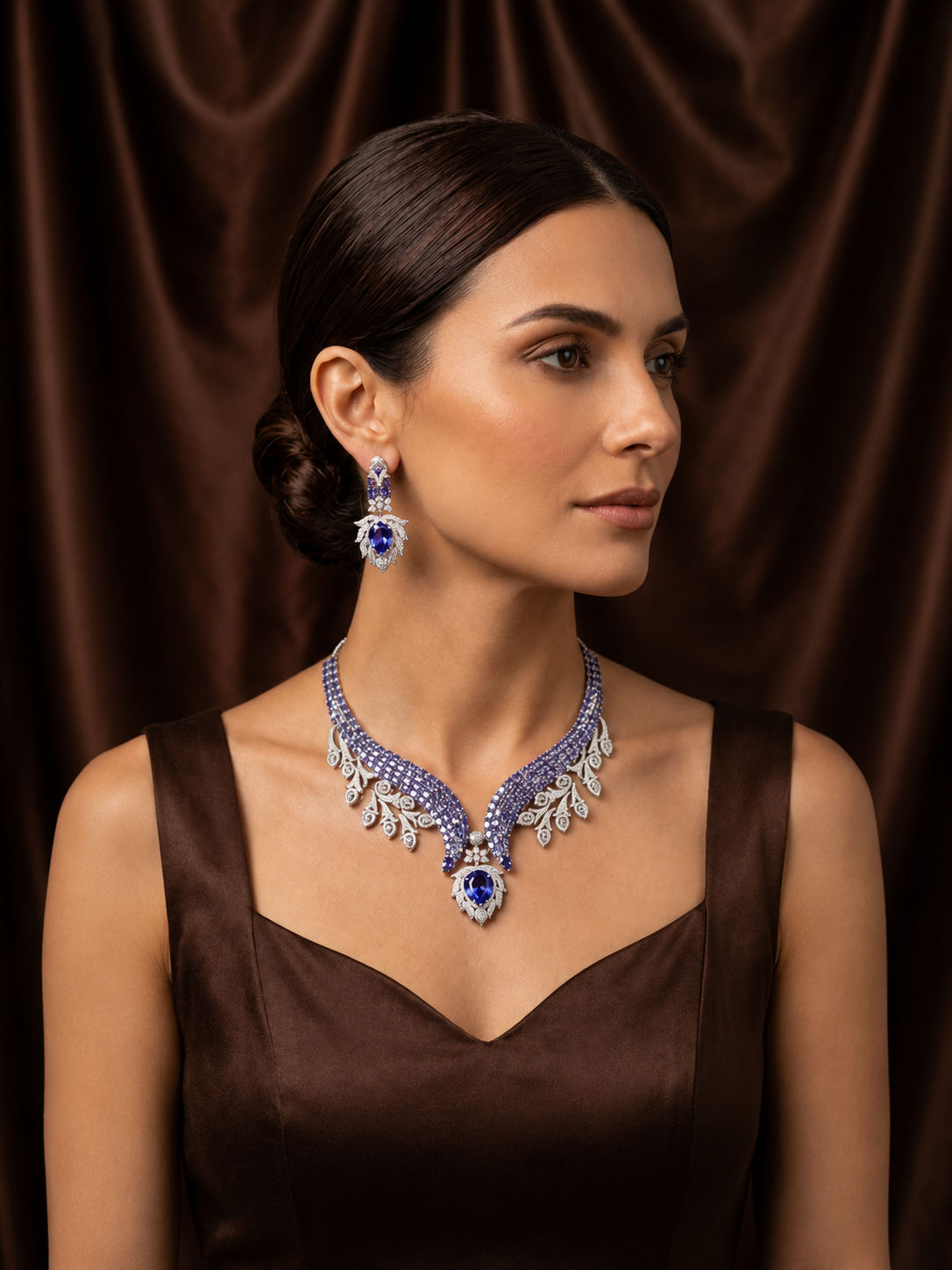 pravya AD necklace set