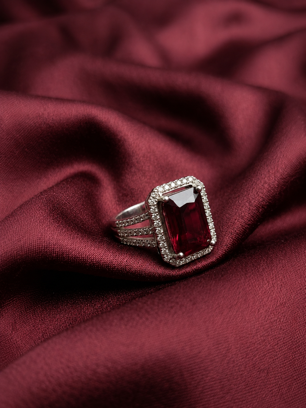 Red Garnet Ring