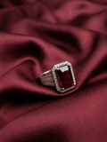 Red Garnet Ring