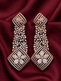 AD Rose Gold Silver Fusion Earrings