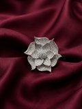 Silver Lotus Ring