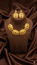 sunrise gold neckllace set.