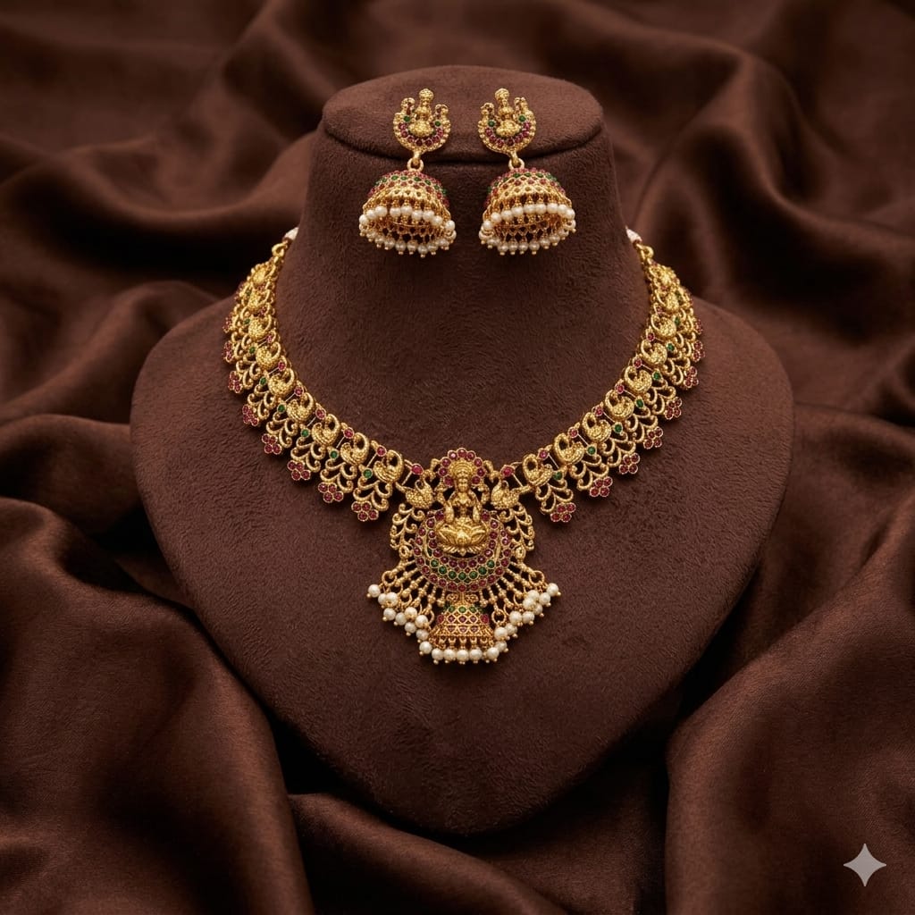 temple choker necklace set