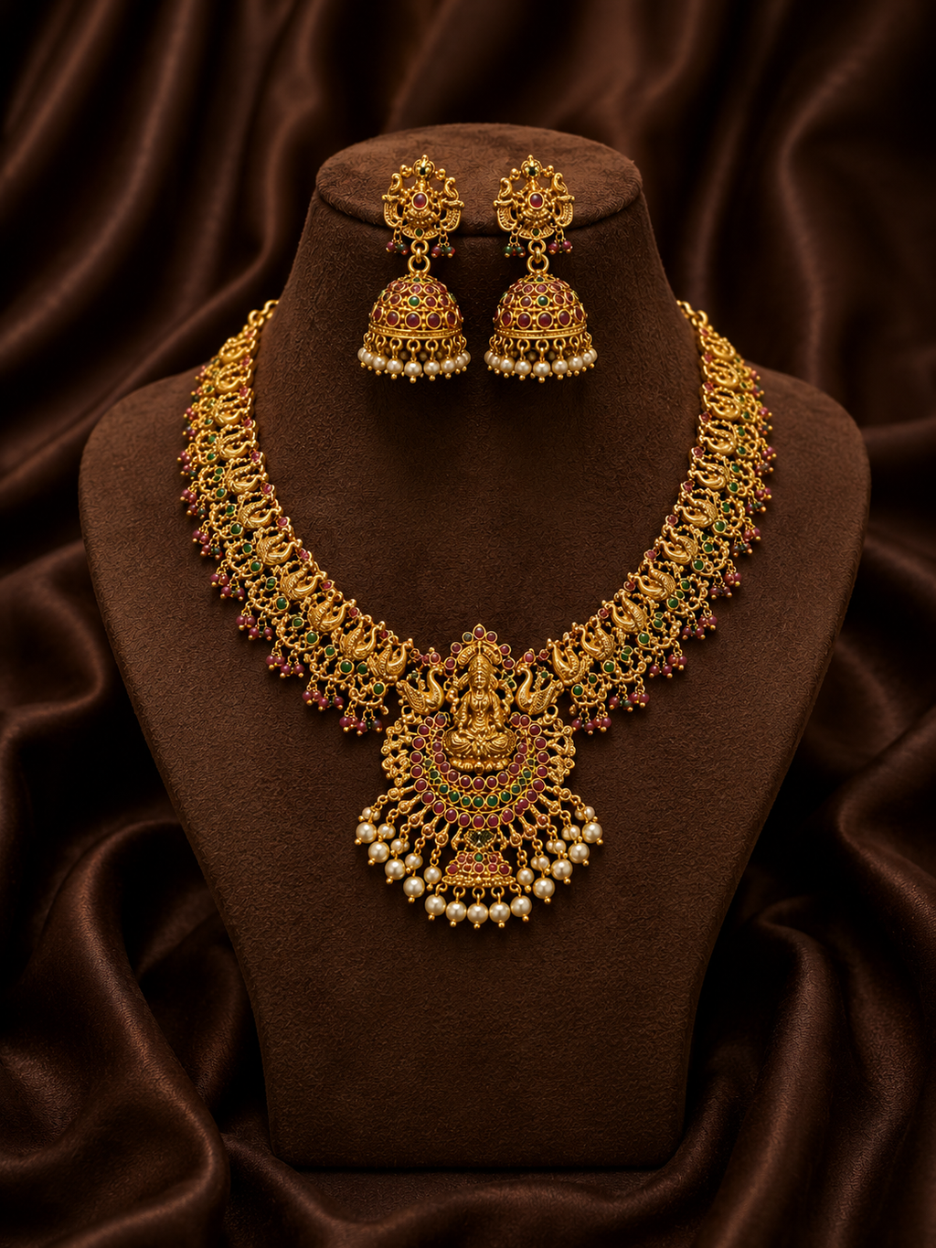 temple choker necklace set