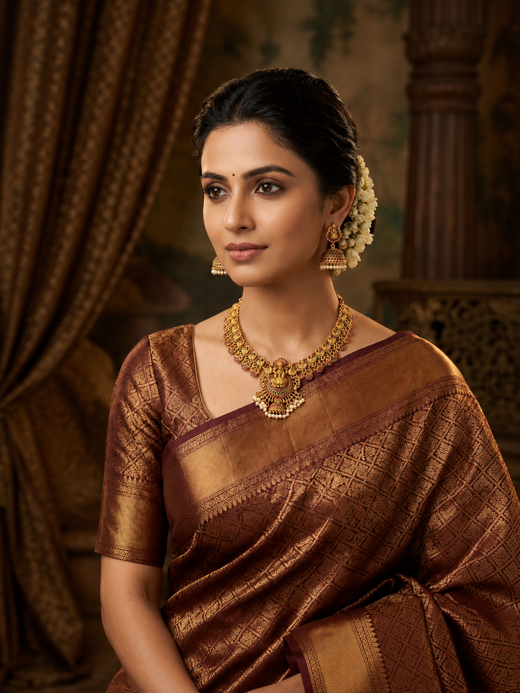 temple choker necklace set