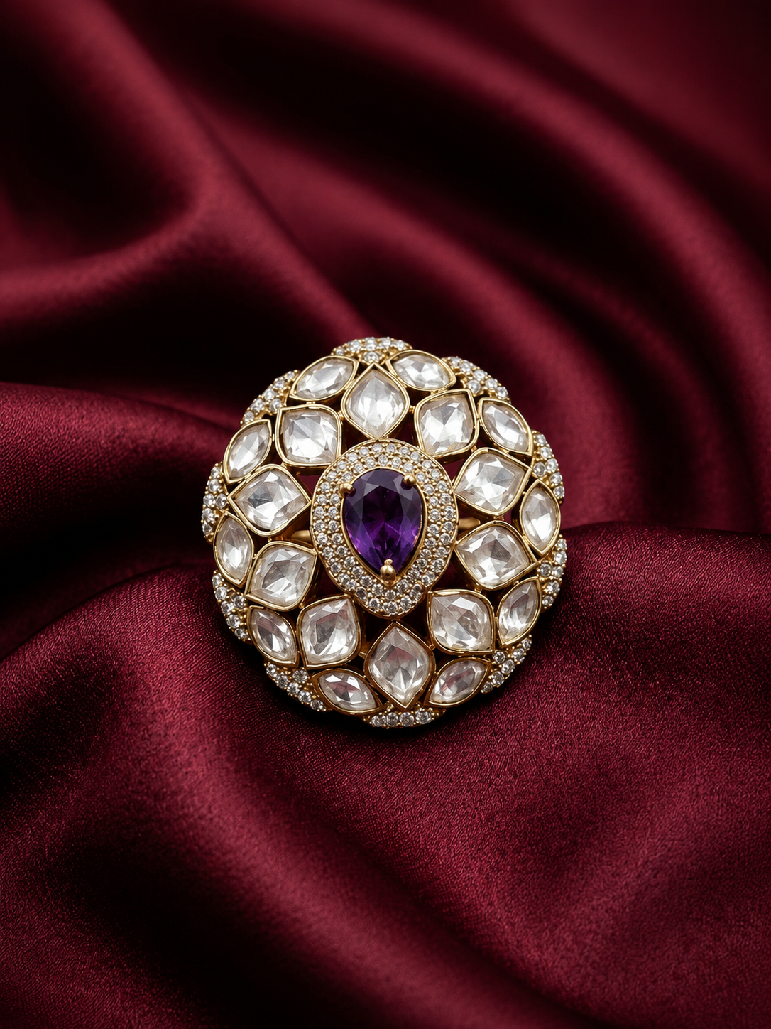The Amethyst Rajwadi Ring