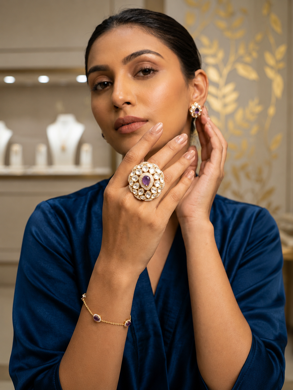 The Amethyst Rajwadi Ring